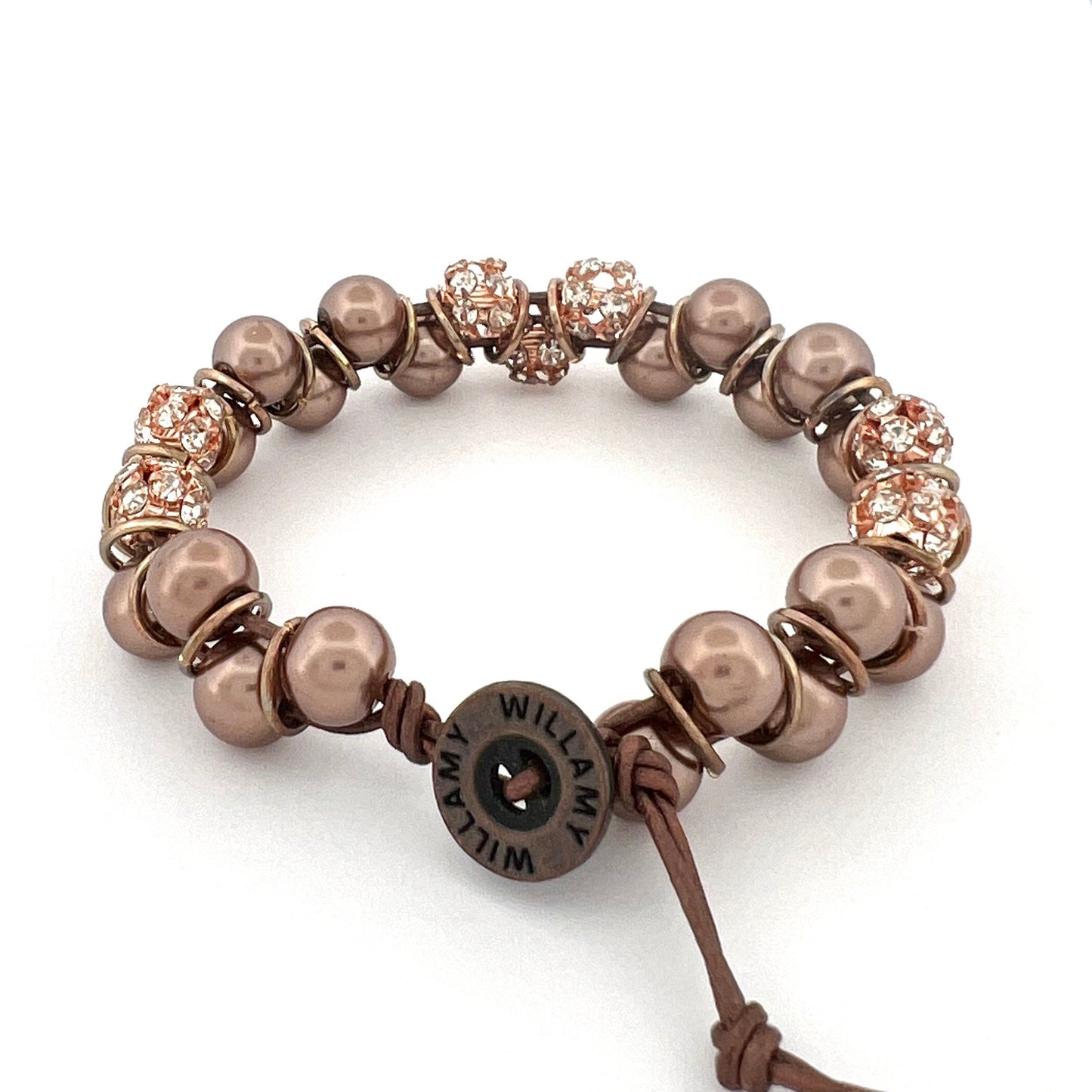 Mocha Pearl Filigree | NEW!