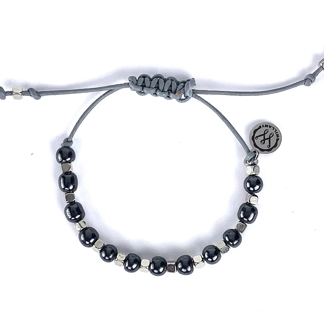 Charmed Gun Metal | Pull-Tie