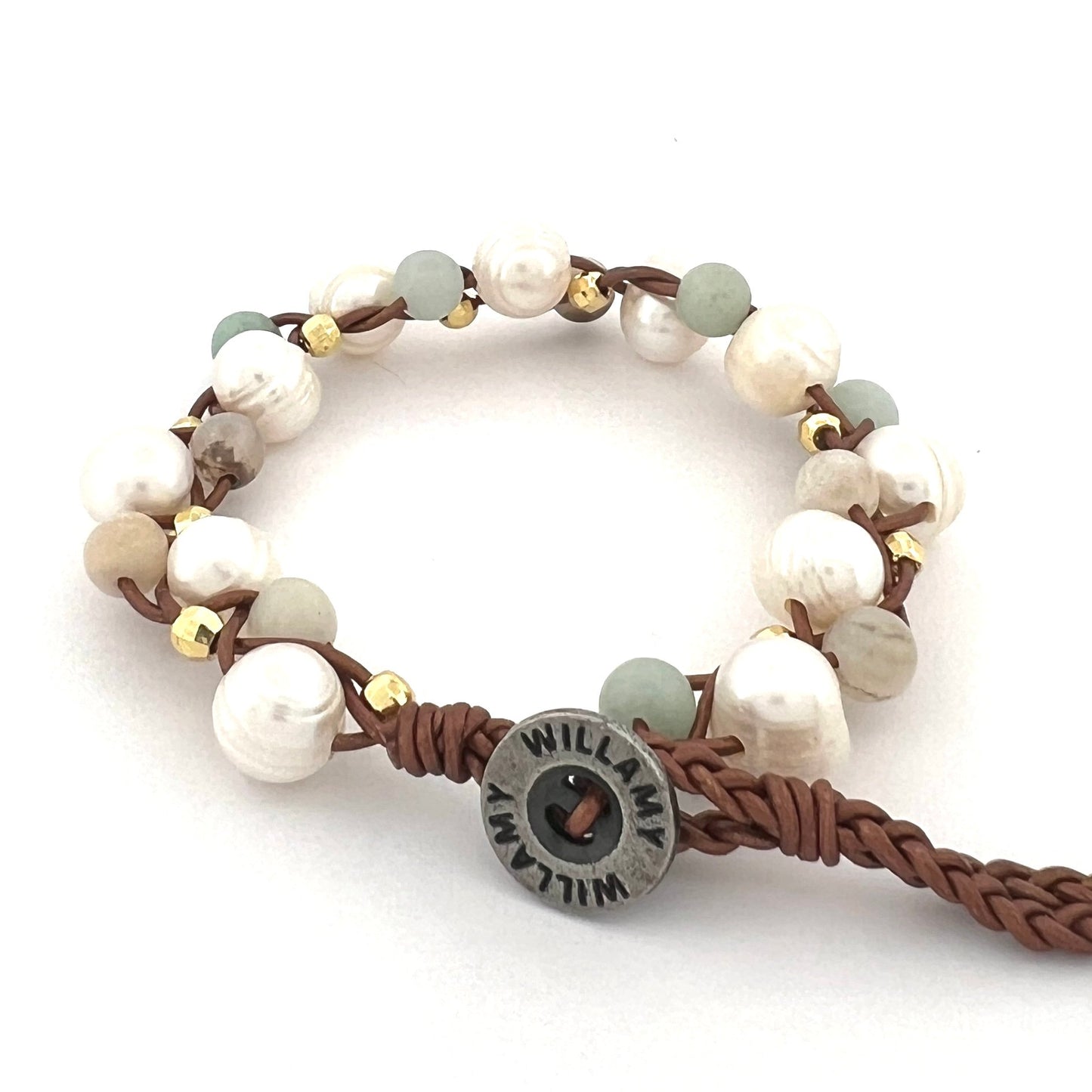 Fresh Water Pearl Amazonite