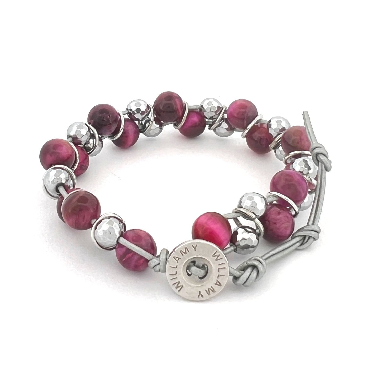 Hot Pink Tiger’s Eye