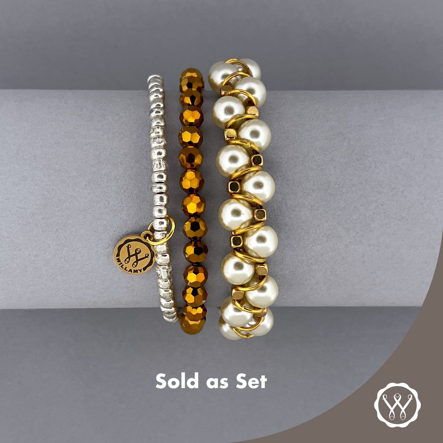 Gold Pearl Set