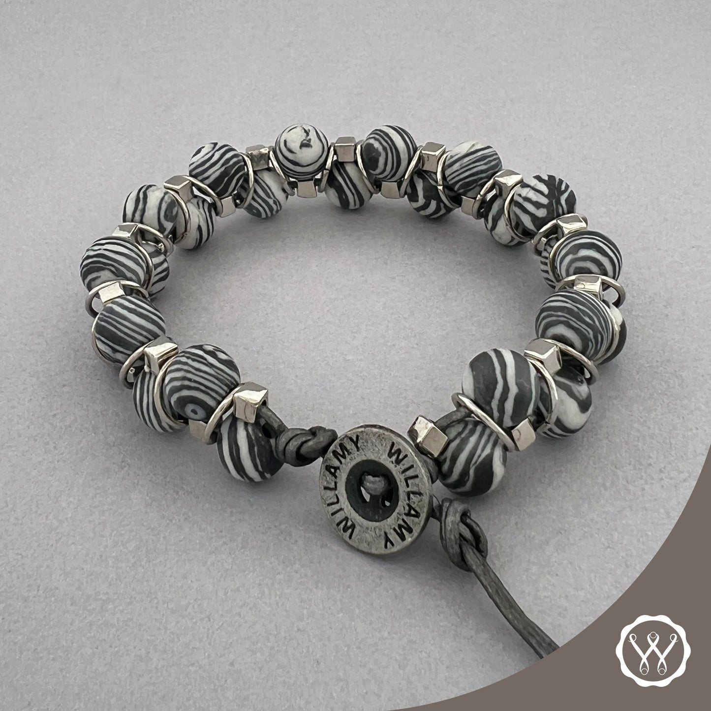 Gray Zebra Stripe Set