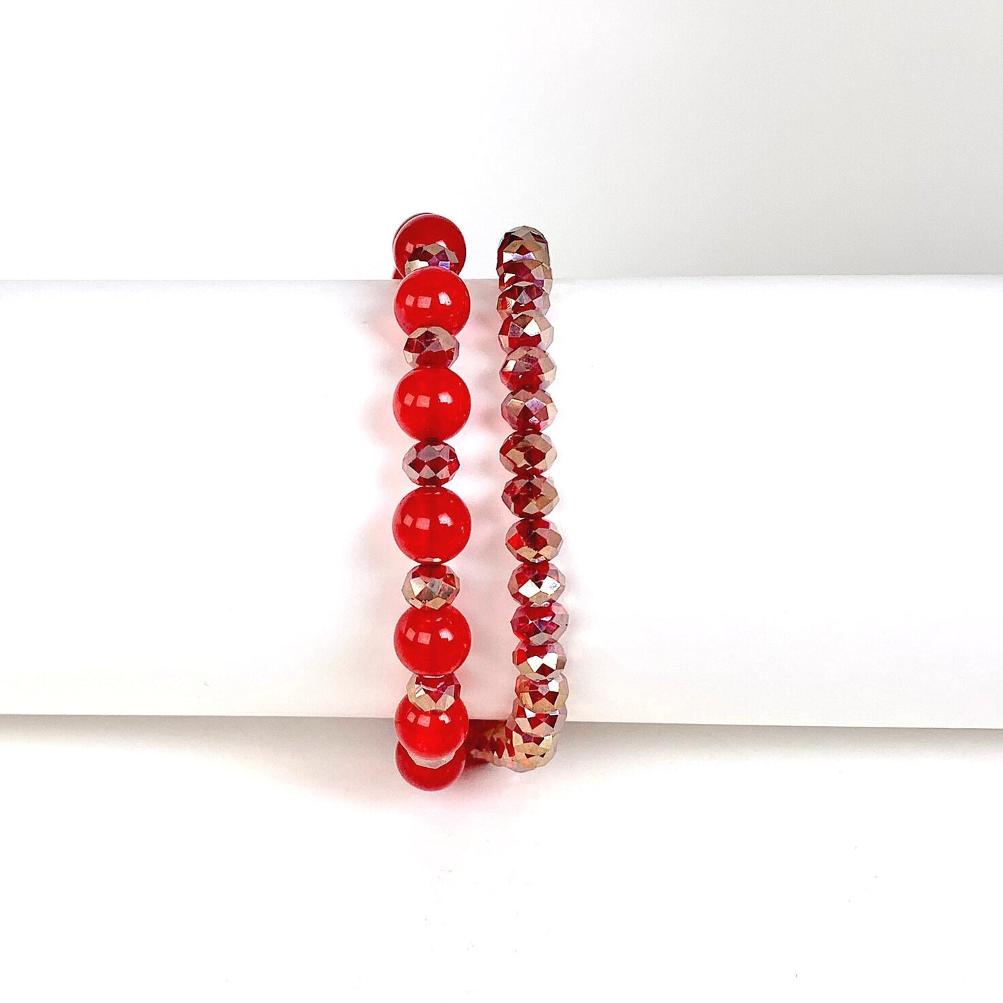 Shimmer Red Agate | Artisan Combo
