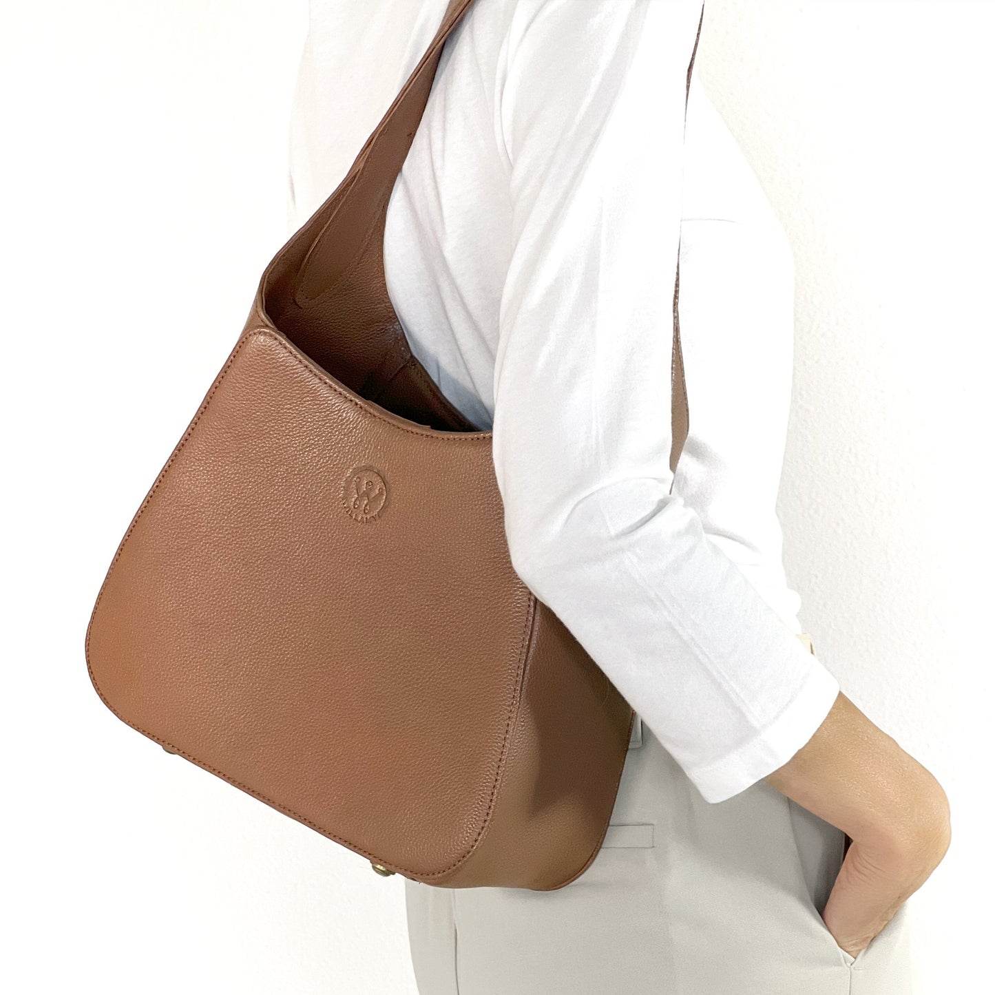 Signature Leather Handbag