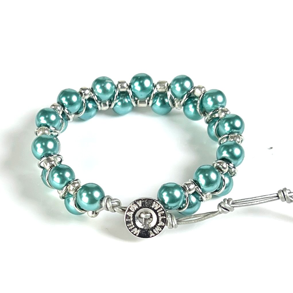Turquoise Glass Pearl | Windsor