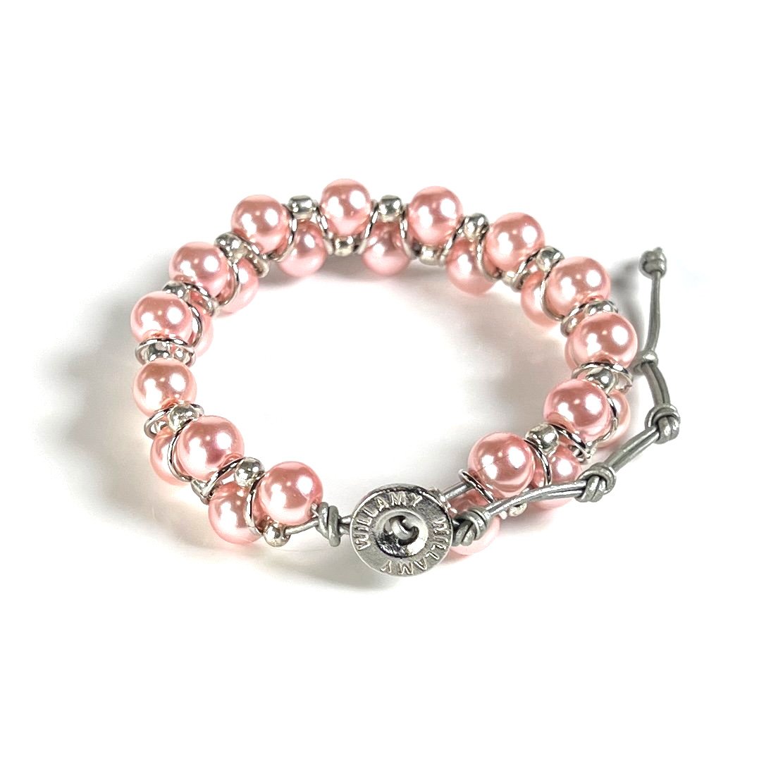 Bold Pink Glass Pearl | Windsor