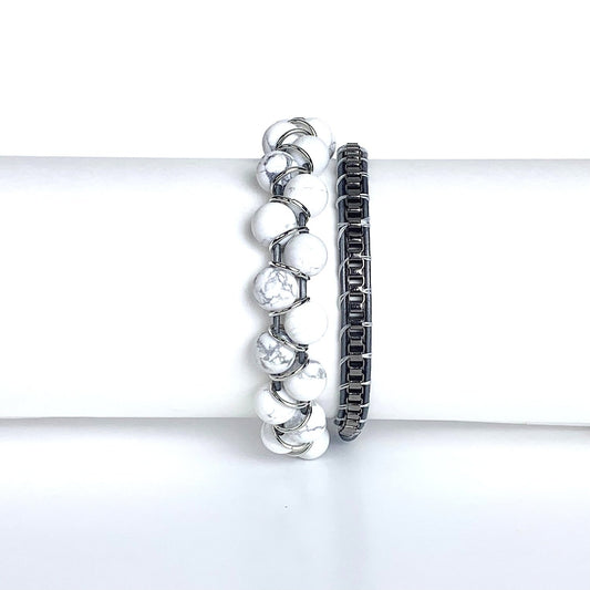 White Marble | Windsor Box Chain