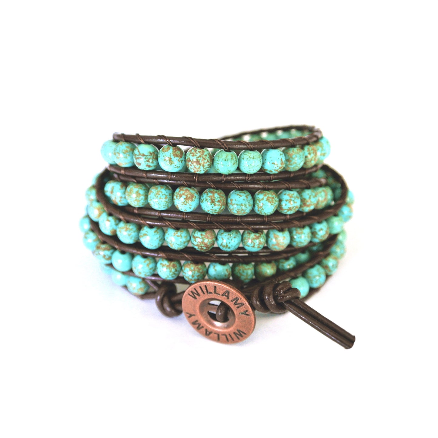 Laurel Leather Wrap by Willamy