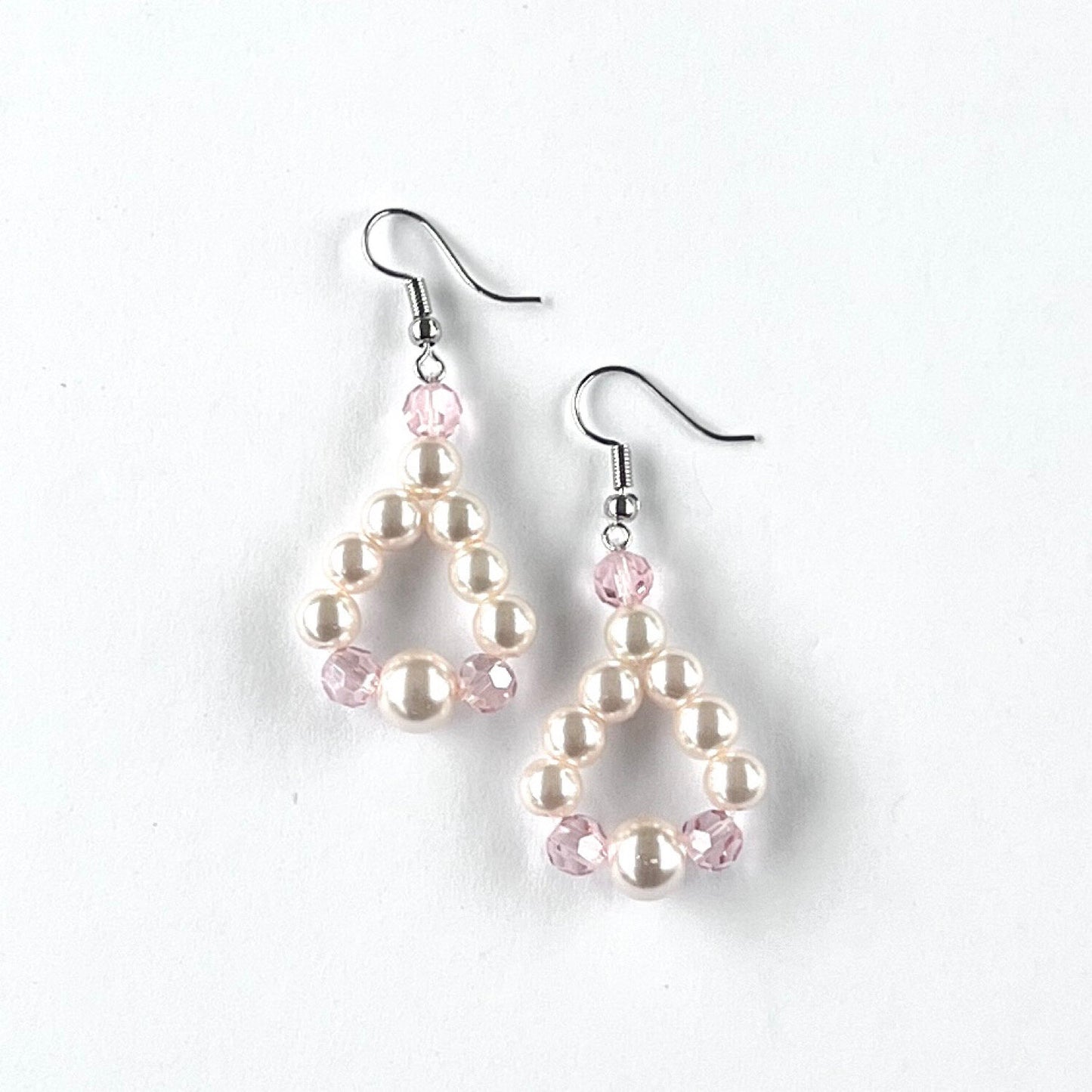 Blush Crystal Pearl | Earrings