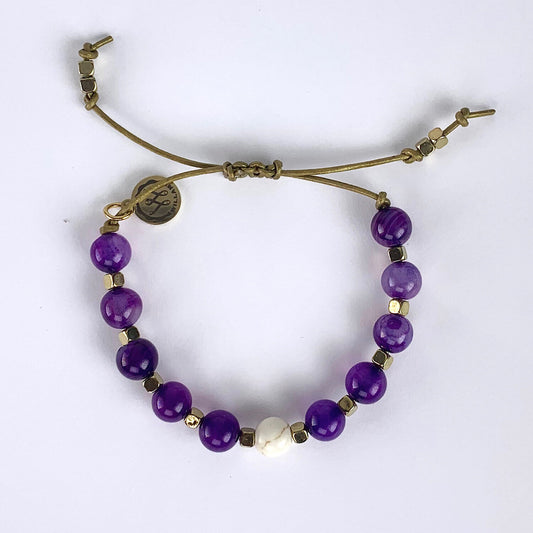Charmed Purple Agate
