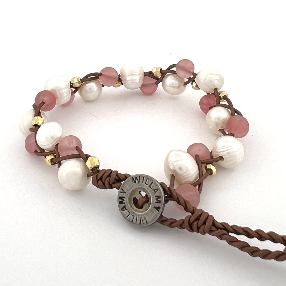 Fresh Water Pearl Watermelon Stone | Cyber Deal