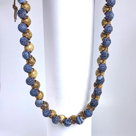 Light Denim Necklace